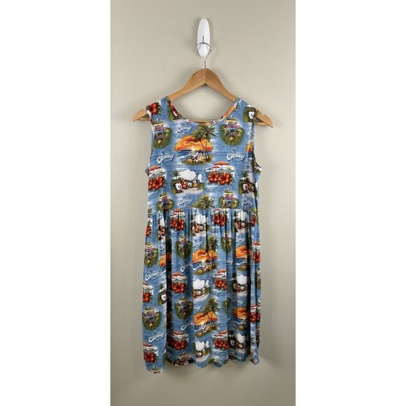 Disney Cruise Line Castaway Cay Girls Dress Sz XL Resort Vacation Island - Picture 1 of 7